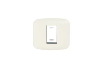 PLAQUE YES 45 RECTANGULAIRE IVOIRE 1 MODULE
