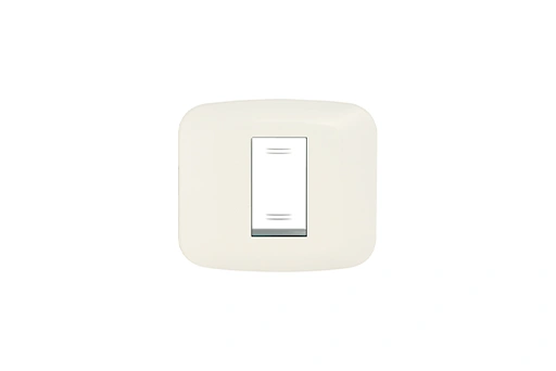 PLAQUE YES 45 RECTANGULAIRE IVOIRE 1 MODULE