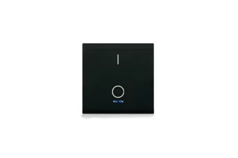 INTERRUPTEUR BIPOLAIRE TOUCHE LARGE 10A A VOYANT INTEGRE NERA 43