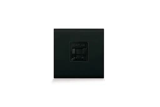 PRISE INFORMATIQUE 8 PLOTS RJ45 CAT 6 UTP CARREE NERA 43