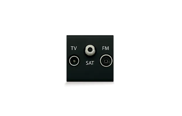 PRISE COMBINEE TV/SAT/FM 2 MODULES NERA 43