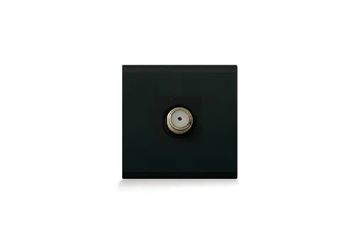 PRISE TV/SAT TYPE F CARREE NERA 43