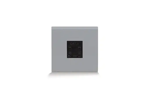 PRISE INFORMATIQUE 8 PLOTS RJ45 CAT 6 UTP CARREE SYLVIA 43