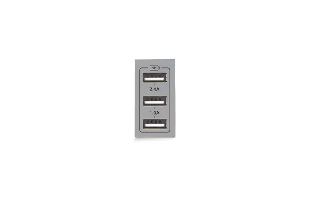 CHARGEUR TRIPLE USB 3.4A 1 MODULE SYLVIA 43