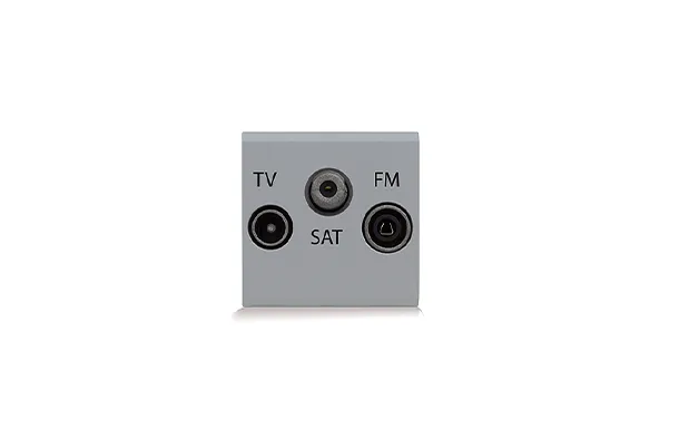 PRISE COMBINEE TV/SAT/FM 2 MODULES SYLVIA 43