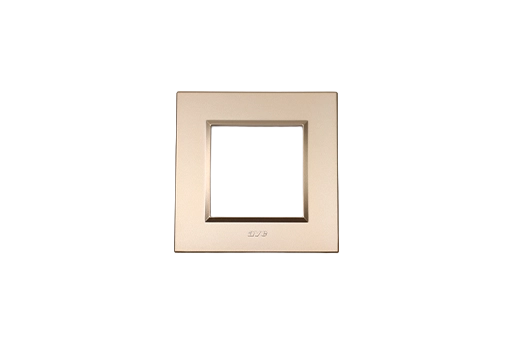 PLAQUE BELLA 43 CARREE CHAMPAGNE 2 MODULES