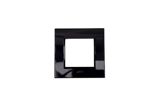 PLAQUE BELLA 43 CARREE NOIRE 2 MODULES