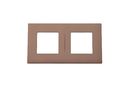 PLAQUE LINA 43 CARREE GREGE 2+2 MODULES