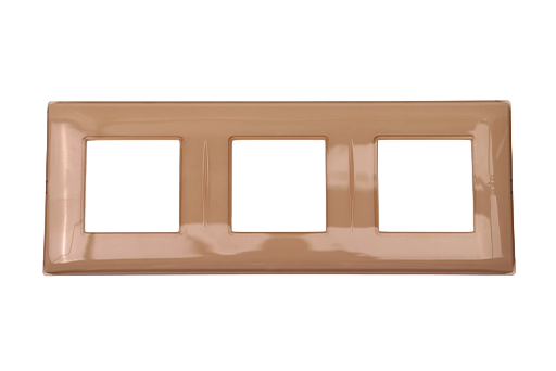 PLAQUE LINA 43 CARREE BEIGE 2D 2+2+2 MODULES