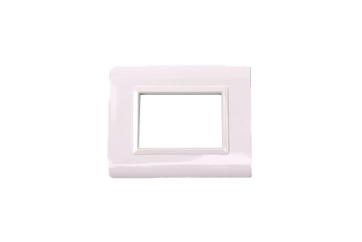 PLAQUE SERENA 43 RECTANGULAIRE BLANC 3 MODULES