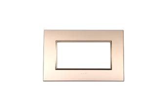 PLAQUE BELLA 43 RECTANGULAIRE CHAMPAGNE 4 MODULES