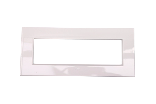 PLAQUE BELLA 43 RECTANGULAIRE BLANC 7 MODULES
