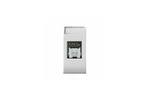 PRISE INFORMATIQUE 8+1 PLOTS RJ45 CAT 6AS FTP DOMUS 44