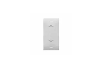 BOUTON DOUBLE POUSSOIR UNIPOLAIRE POUR VOLET ROULANT DOMUS 44