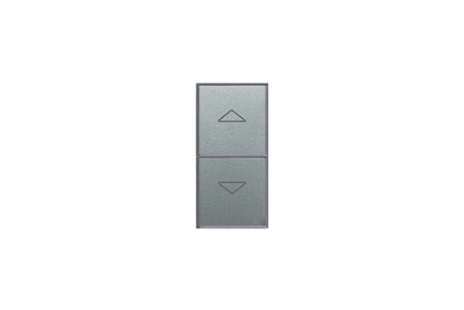 DEUX DEMI-BOUTONS AVEC FLÈCHES POUR VOLET ROULANT IOT ALLUMIA 1 MOD. S44