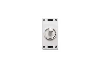 INTERRUPTEUR VA-ET-VIENT LEVIER BLANC 1P 10AX 1M