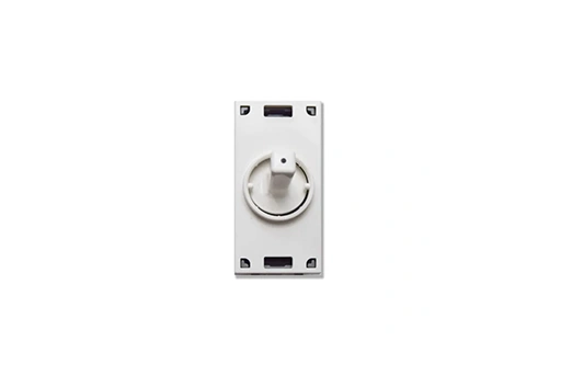 INTERRUPTEUR VA-ET-VIENT LEVIER BLANC 1P 10AX 1M