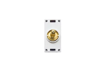 INTERRUPTEUR BIPOLAIRE LEVIER LAITON 1P 20AX 1M