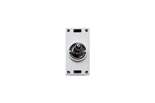 COMMUT A POUSS UNIPOLAIRE POUR VOLET ROULANT A LEVIER CHROME