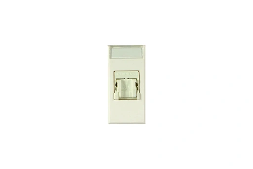 PRISE INFORMATIQUE 8+1 PLOTS RJ45 CAT 6 FTP WHITEK 44