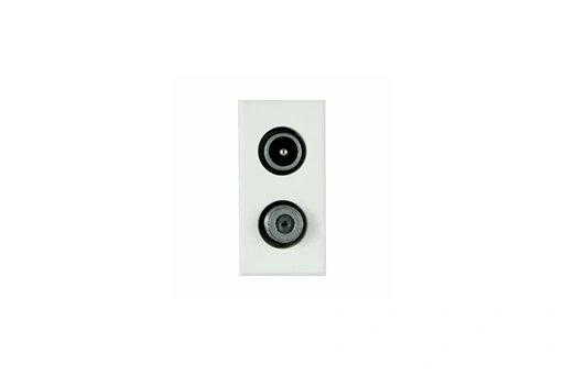PRISE DIRECTE DEMIXEE TV/SAT WHITEK 44