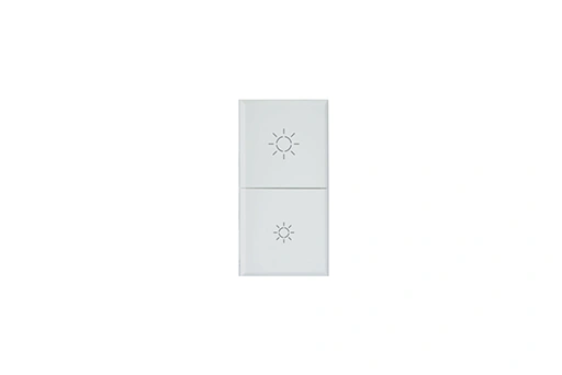 DEUX DEMI-BOUTONS POUR VARIATEUR IoT WHITEK 1 MOD. S44