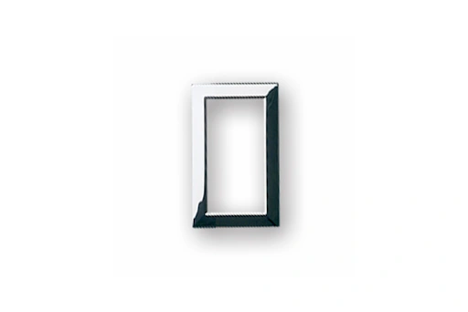 CADRE POUR VERA 44 CARREE 1 MODULE CHROME