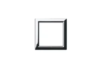 CADRE POUR VERA 44 CARREE 2 MODULES CHROME