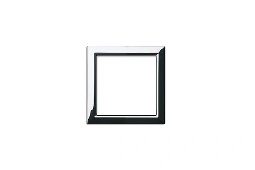 CADRE POUR VERA 44 CARREE 2 MODULES CHROME