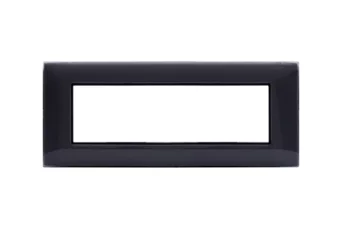 PLAQUE YOUNG 44 RECTANGULAIRE GRIS CENDRE  7 MODULES
