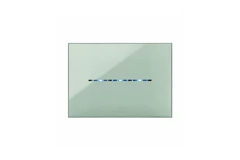 PLAQUE YOUNG TOUCH 44 RECTANGULAIRE VERT SAUGE 3 MODULES