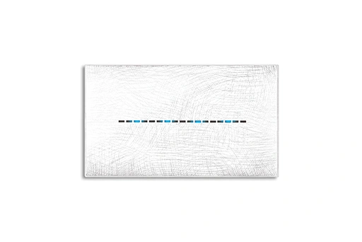 PLAQUE YOUNG TOUCH 44 RECTANGULAIRE BLANC 3D 4 MODULES