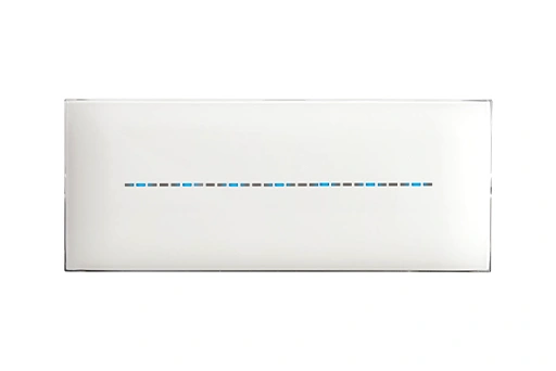 PLAQUE YOUNG TOUCH 44 RECTANGULAIRE BLANC 7 MODULES