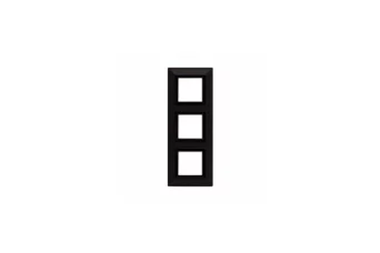 PLAQUE ZAMA 44 CARREE GRAPHITE 2+2+2 MODULES