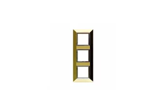 PLAQUE ZAMA 44 CARREE DOREE 2+2+2 MODULES