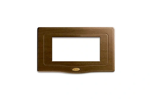 PLAQUE ENGLAND STYLE RECTANGULAIRE NOYER 4 MODULES