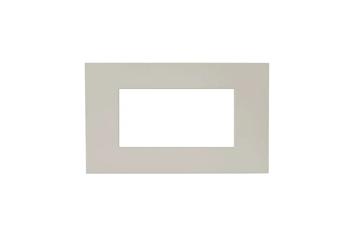 PLAQUE SMART EASY 44 RECTANGULAIRE BEIGE MAT 4 MODULES