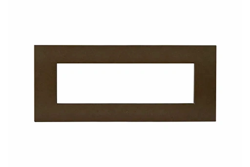 PLAQUE SMART EASY 44 RECTANGULAIRE BRONZE MAT 7 MODULES