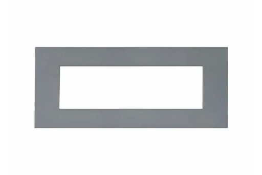 PLAQUE SMART EASY 44 RECTANGULAIRE GRIS MAT 7 MODULES