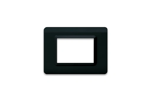 PLAQUE TECHNOPOLYMERE 44 RECTANGULAIRE GRIS TEKLA 3 MODULES