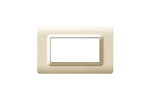 PLAQUE TECHNOPOLYMERE 44 RECTANGULAIRE SABLE 4 MODULES