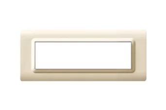 PLAQUE TECHNOPOLYMERE 44 RECTANGULAIRE SABLE 7 MODULES