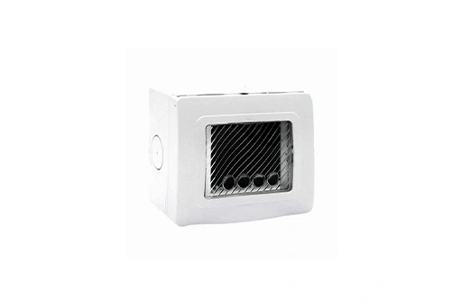 BOITE ETANCHE IP55 3 MODULES BLANC