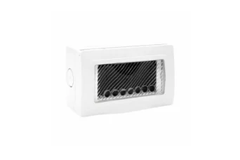 BOITE ETANCHE IP55 4 MODULES BLANC