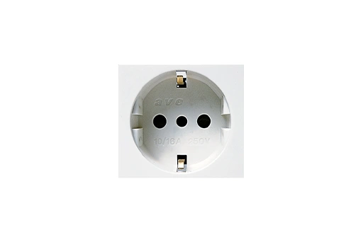 PRISE 2P+T SCHUKO 16A BLANC