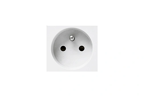PRISE TV S45 BLANC GLACE