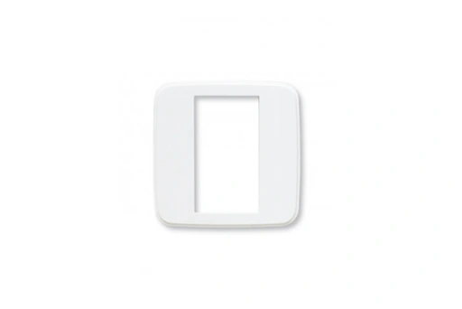 CADRE POUR YES 45 CARREE 1 MODULE BLANC